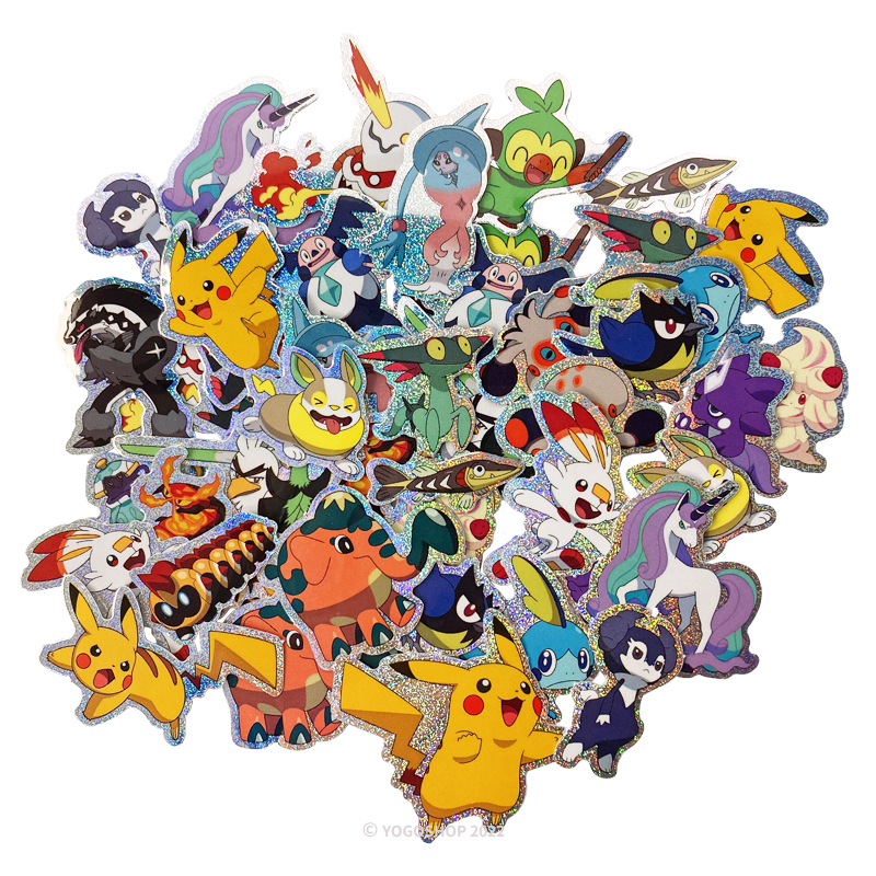 寶可夢Pokémon 著色貼紙卷軸3m